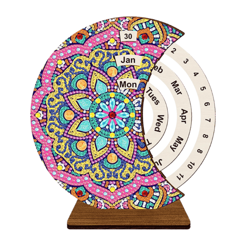 Diamond Painting evigvarende kalender | Mandala