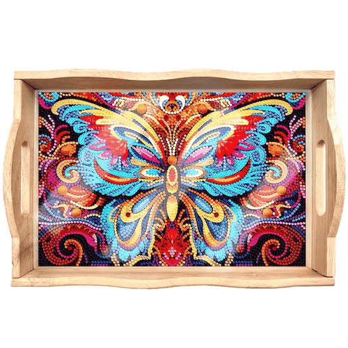 Diamond Painting brett - Sommerfugl