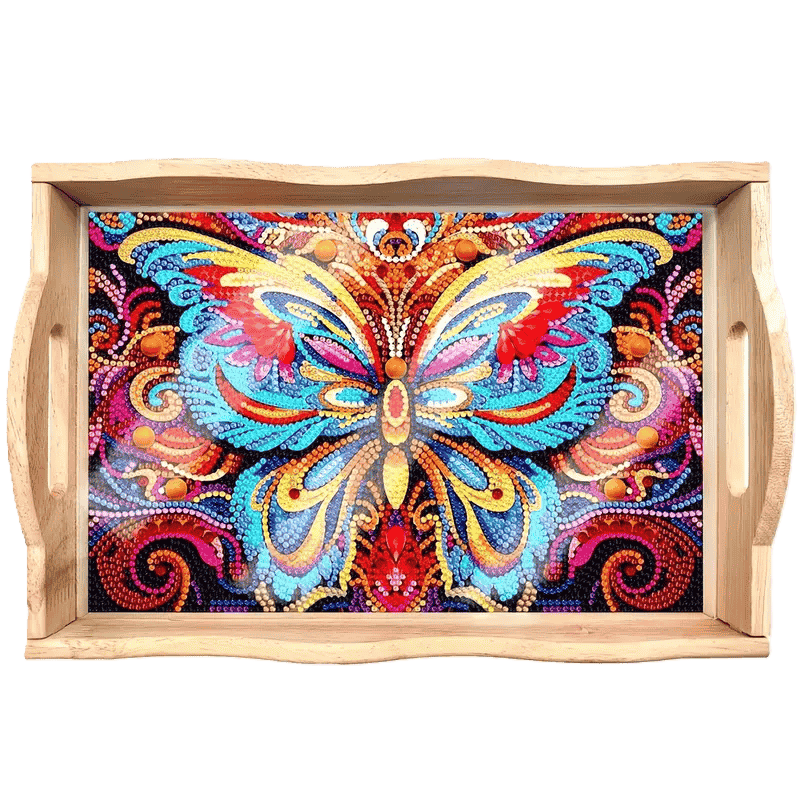 Diamond Painting brett   Sommerfugl