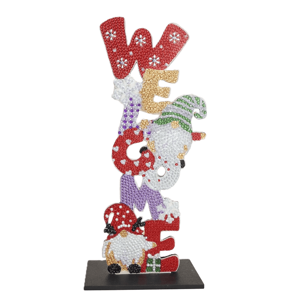 Diamond Painting Juleornament – Welcome