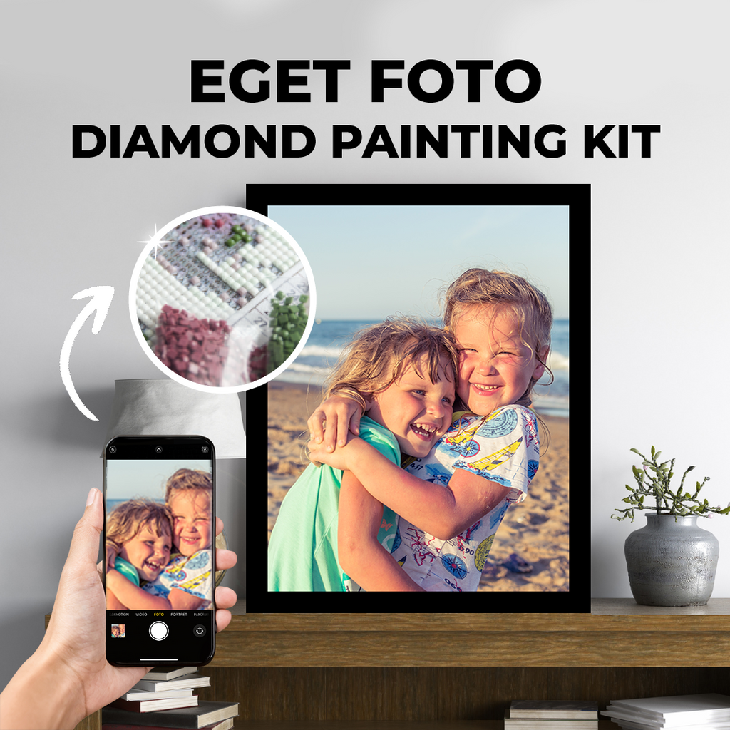 Diamond Painting eget foto