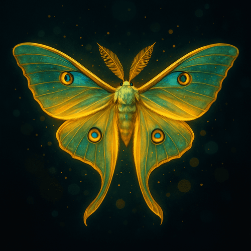 Nattmøll-Diamond painting