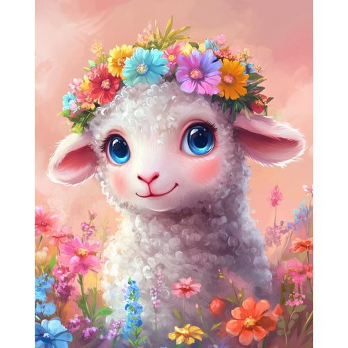 søte sauer med blomster