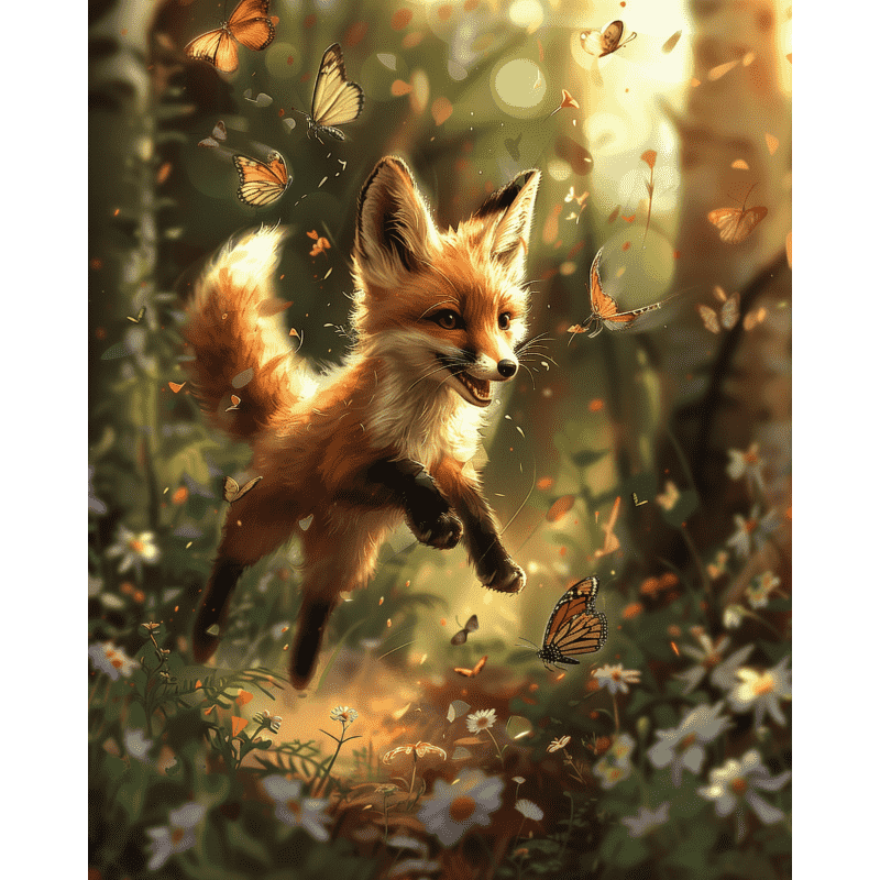 Diamond painting   Glad rev