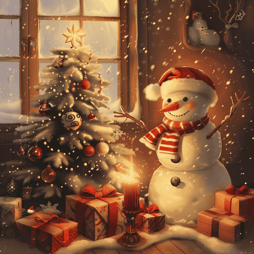 Snømannen og gavene hans