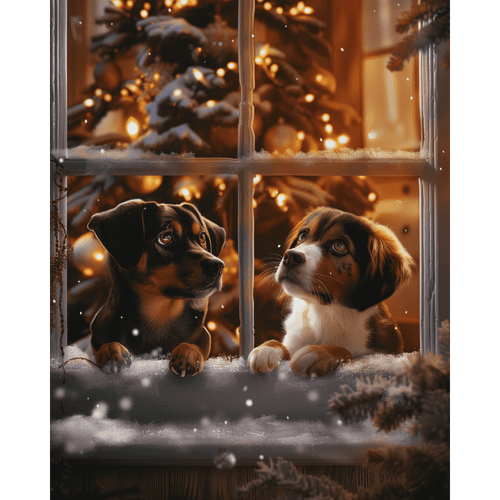 Venter på julenissen