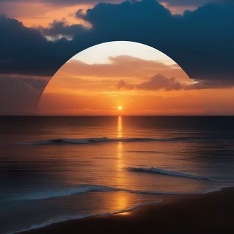 Solnedgang