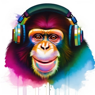 Fargerik ape