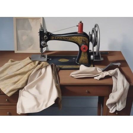 Gammeldags symaskin