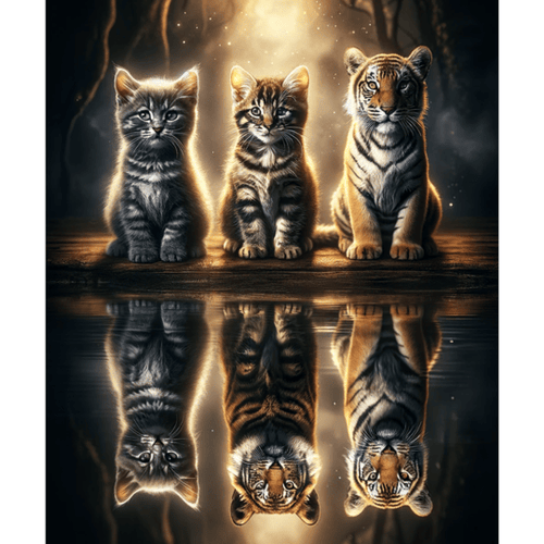 3 Kattunger Refleksjon