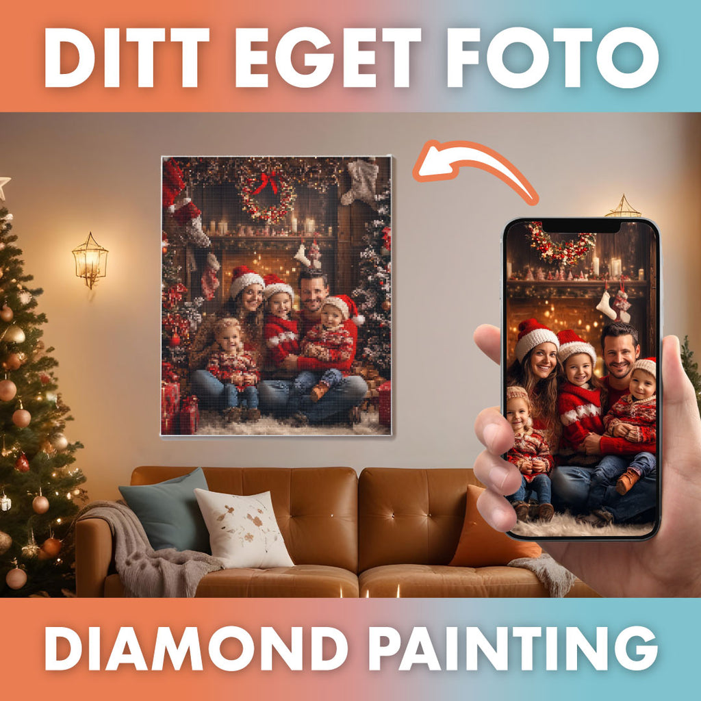 jul eget foto diamond painting