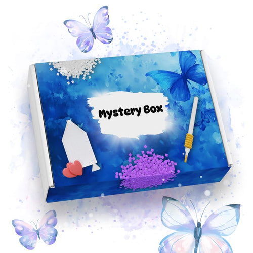 Diamond Painting Mystery Box - Sommerfugler