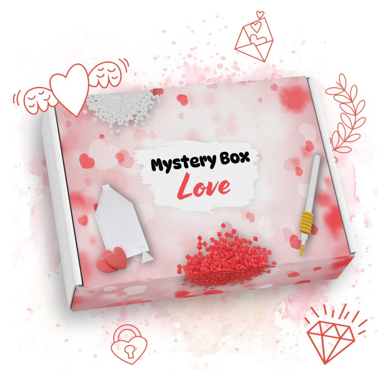 Diamond Painting Mystery Box   Kjærlighet