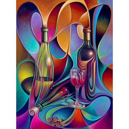 Abstrakt vin