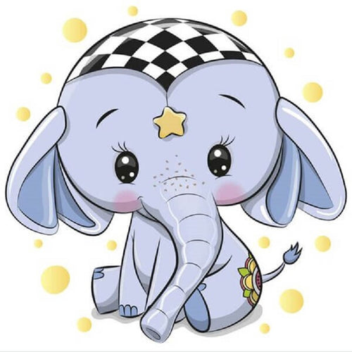 Blå elefant