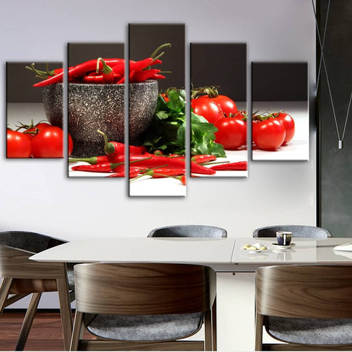 Chili og tomater | 5 deler