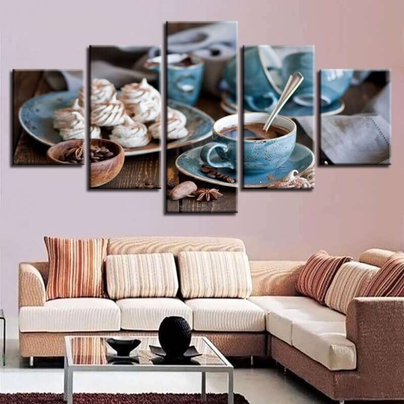 Kaffe og marengs | 5 deler