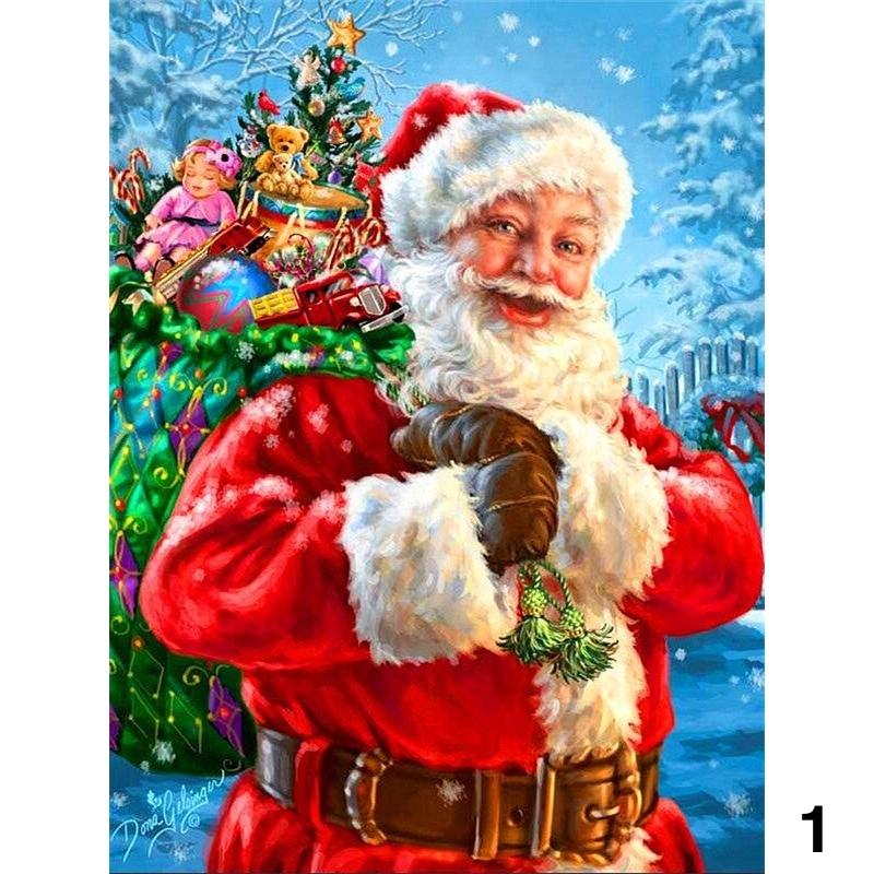 Julenissen med gaver | 12 sorter