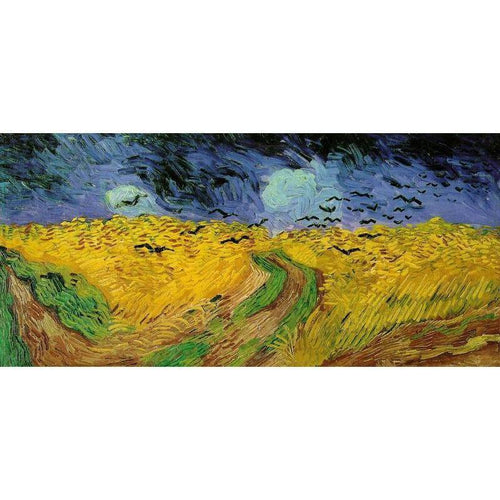 Vetemark med kråkor | Vincent van Gogh Diamantmålning | Eget foto diamantmålnings | Diamond painting | Fyndiq | Sverige